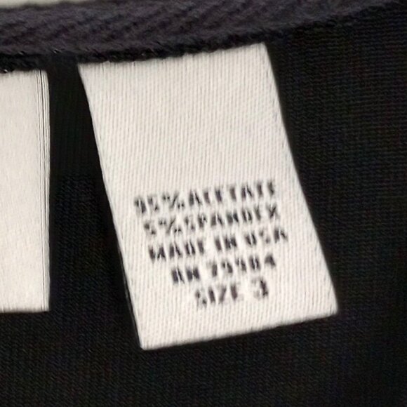 Chico's Travelers Black Hooded Zip Front Vest Sz 3 - Picture 7 of 8